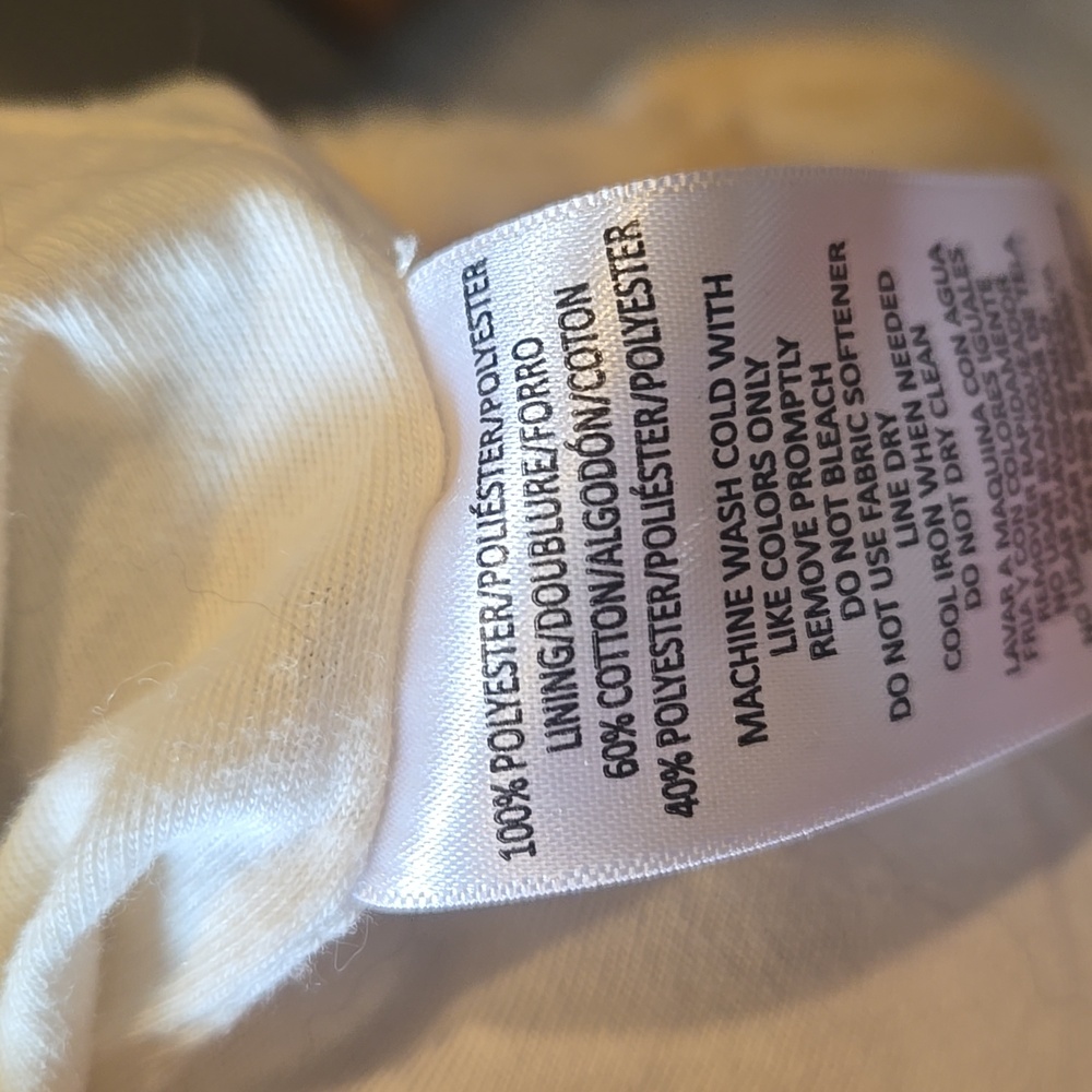 Calvin Klein Performance Cream/Tan Faux Fur/Fleece 1/4 Zip Lined Jacket - Picture 10 of 10